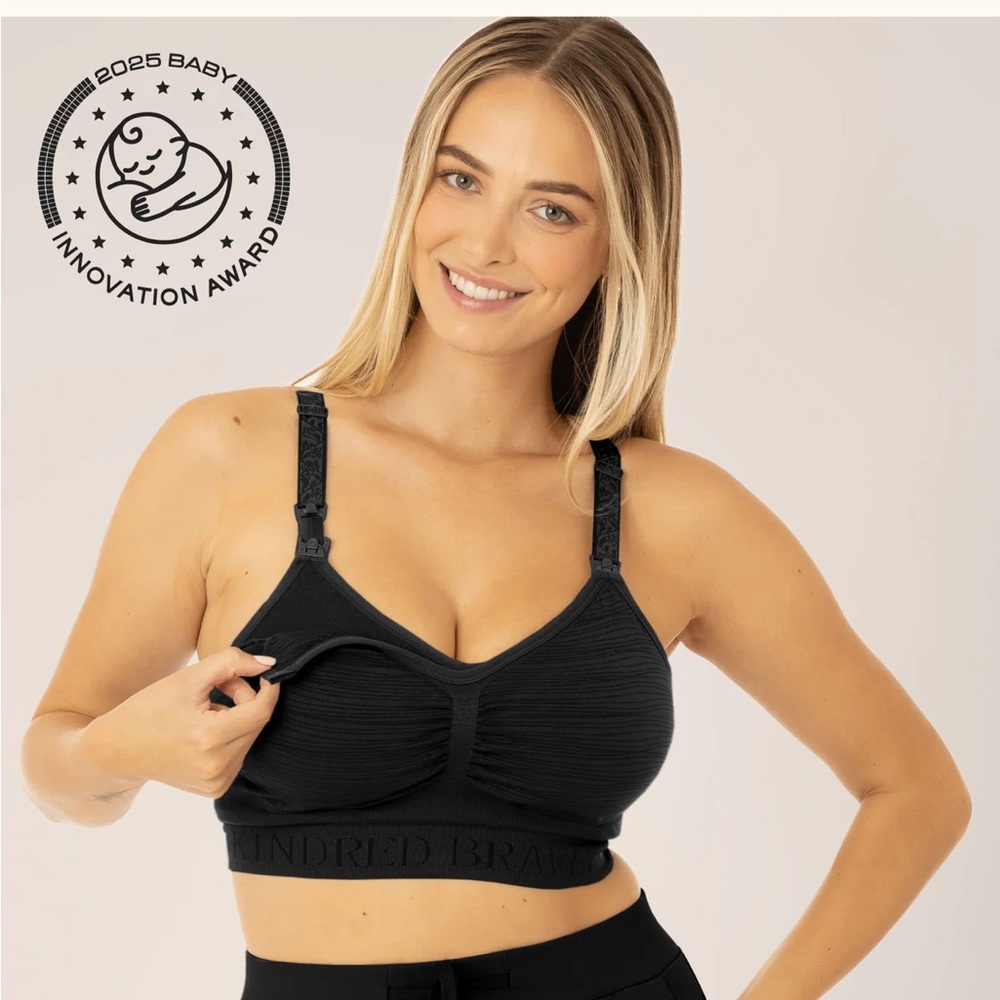 Kindred Bravely Sublime® Hands-Free Pumping & Nursing Bra | Black